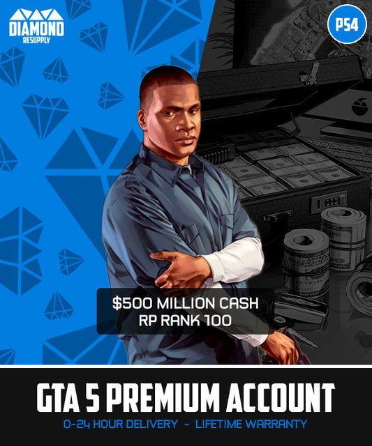 GTA 5 Modded Account - Premium (PS4)