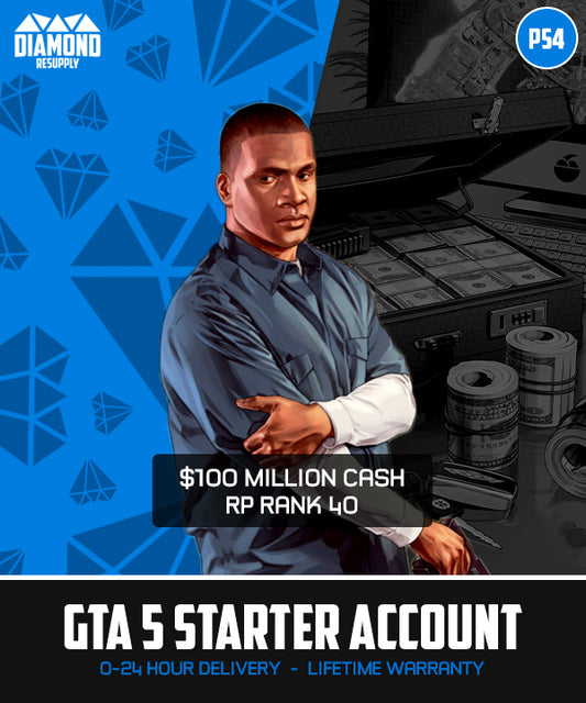 GTA 5 Modded Account - Starter (PS4)