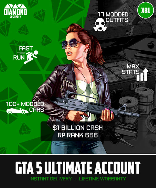 GTA 5 Modded Account - Ultimate (Xbox One)
